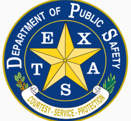 blue Texas DPS seal