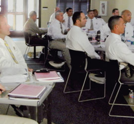 Modern Rangers in training class
