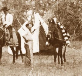 Capt Bill McDonald's 1896 camp
