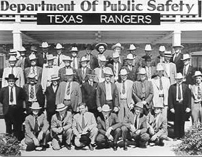 Texas Rangers at DPS Headquarters, 1938