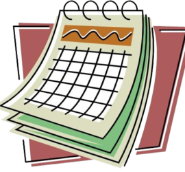 cartoon calendar