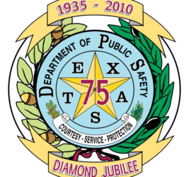75th anniversary of DPS seal with special banner