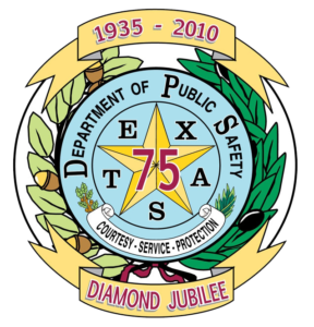 75th anniversary of DPS seal with special banner