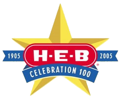 HEB logo celebrating 100 years