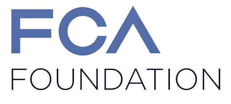 FCA blue font logo