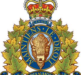 RCMP logo with buffalo head