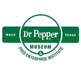 green Dr Pepper Museum logo