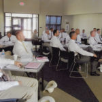 A group of Texas Rangers at a training.